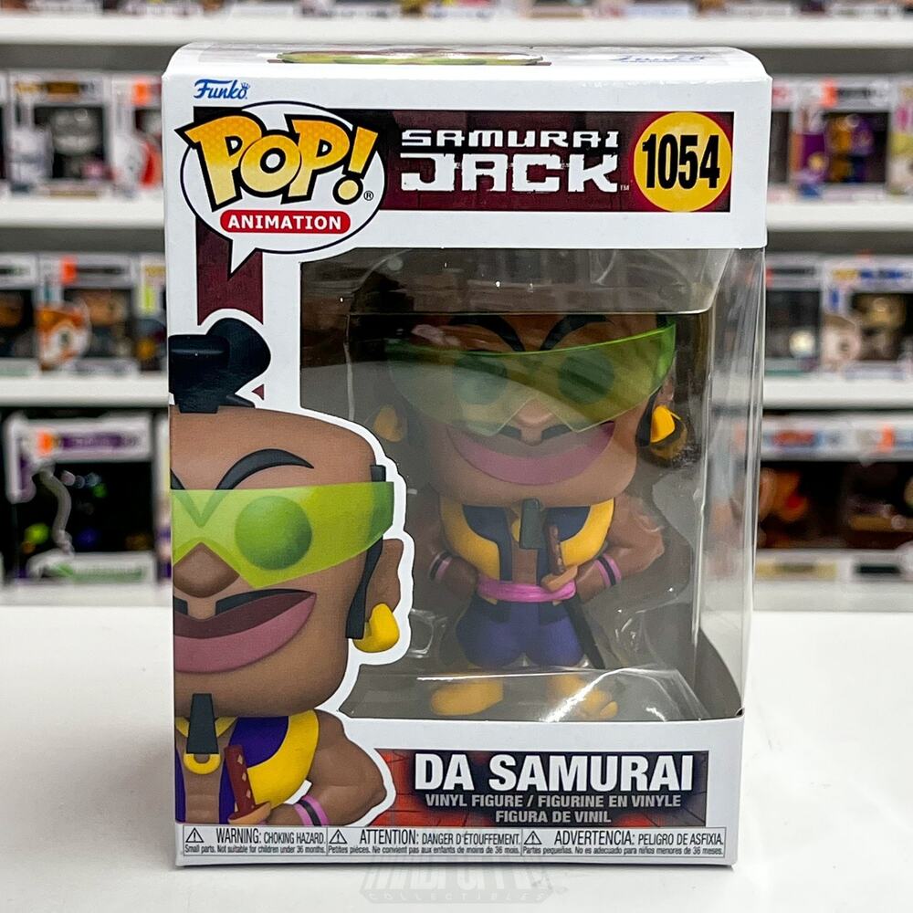 Funko Pop Animation Samurai Jack Da Samurai 1054 Vinyl Figure Cartoon Network